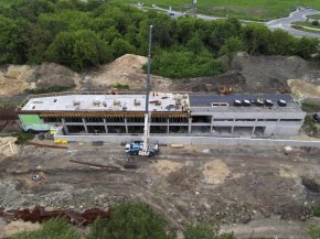 Construction of the Memorial to KL Plaszow