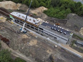 Construction of the KL Plaszow Memorial - May 2025.