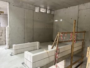 Bathrooms inside the Memorial - construction status as of May 2025